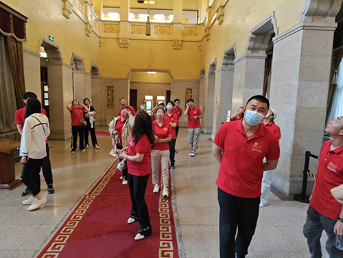 弘揚(yáng)建黨精神，傳承歷史文化---芳冠科技參觀偽滿皇宮黨建活動(dòng)